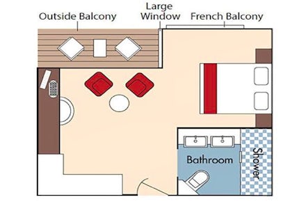 Balcony on the AmaCerto