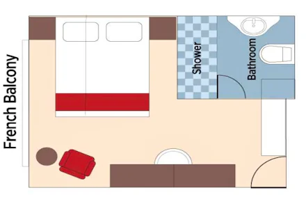 French Balcony on the AmaDahlia