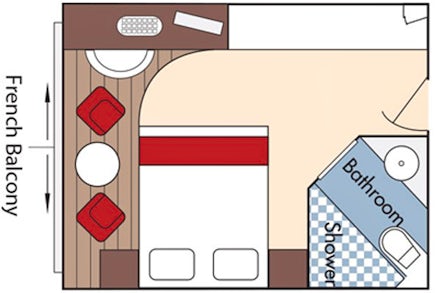 Balcony on the AmaDante