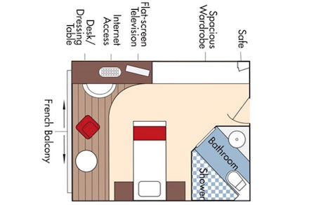 Balcony on the AmaLyra