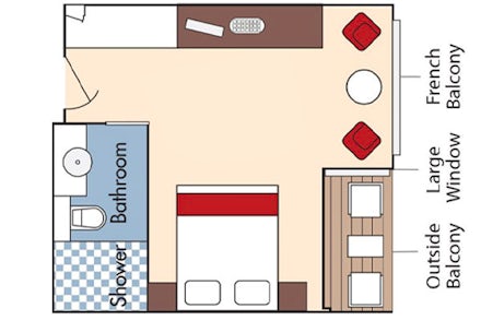 Balcony on the AmaVenita