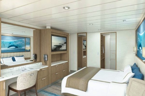 Balcony at the Greg Mortimer