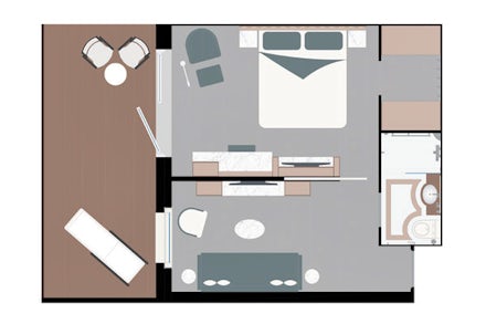 Balcony on the Greg Mortimer