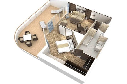 Club Suite on the Azamara Quest