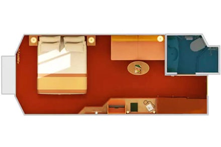 Outside on the Carnival Adventure