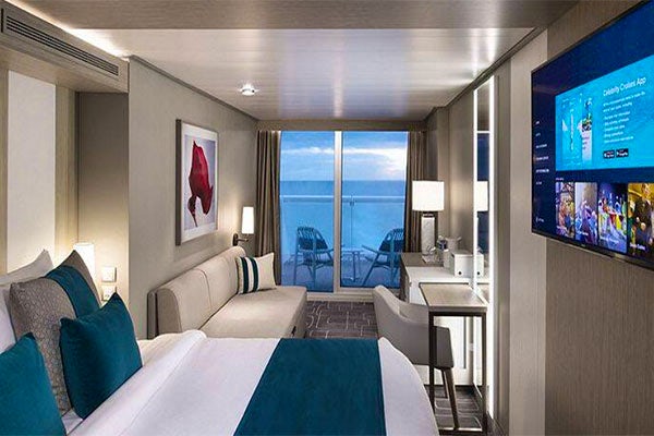 Balcony at the Celebrity Ascent