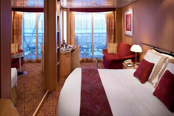 Suite at the Celebrity Constellation