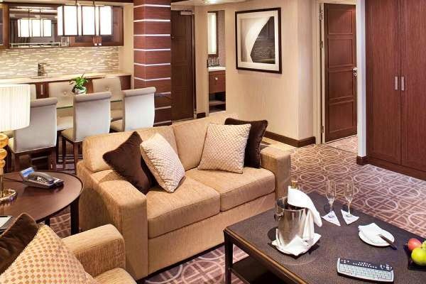 Suite at the Celebrity Eclipse