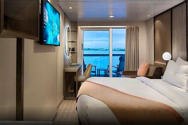 Verandah  at the Celebrity Millennium