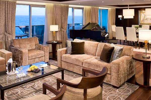 Suite at the Celebrity Millennium