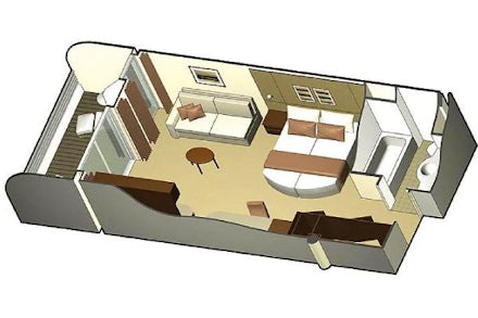 Suite on the Celebrity Silhouette