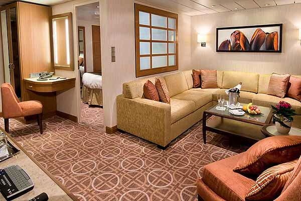 Suite at the Celebrity Silhouette