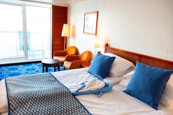 Balcony at the Celestyal Discovery