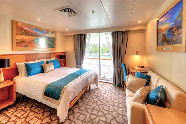 Balcony at the Coral Discoverer