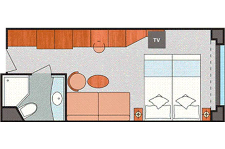 Ocean View on the Carnival Luminosa