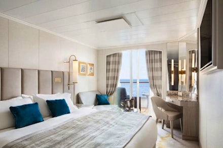 Balcony on the Crystal Serenity