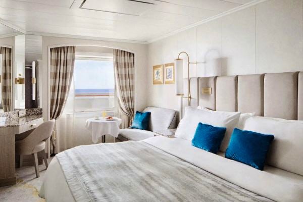 Outside at the Crystal Serenity