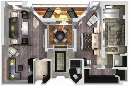 Suite on the Crystal Serenity