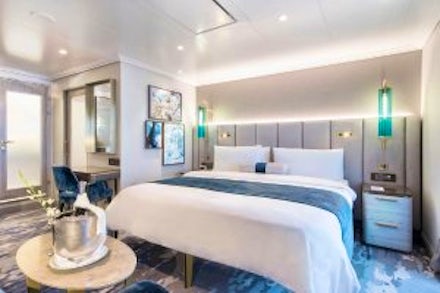 Outside on the Crystal Serenity