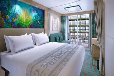 Balcony on the Disney Adventure