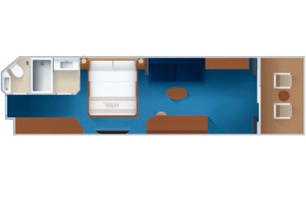 Balcony on the Disney Destiny