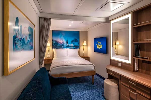 Inside at the Disney Wish