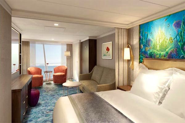 Suite at the Disney Wish