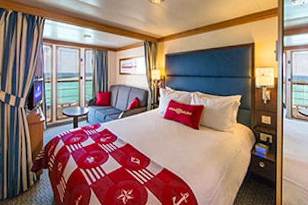 Balcony on the Disney Wonder