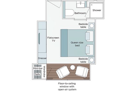 Panorama Suite on the Emerald Destiny