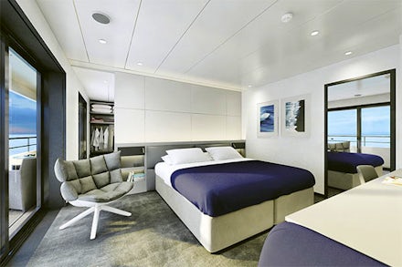 Deluxe Balcony on the Emerald Sakara