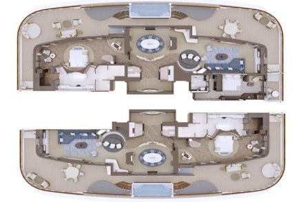 Owner's Residences on the Explora III