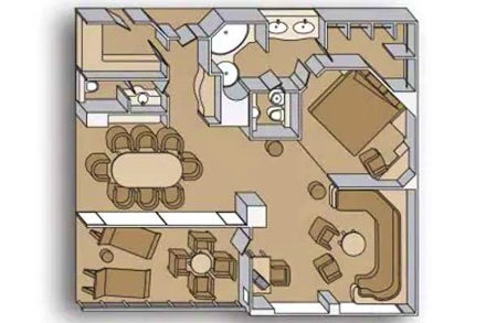 Premium Suite on the Volendam