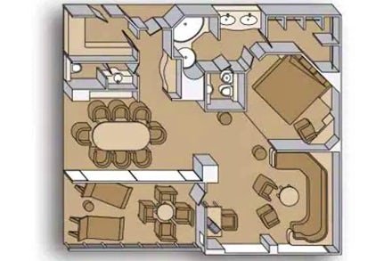 Premium Suite on the Zaandam