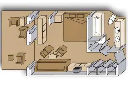 Suite on the Zuiderdam