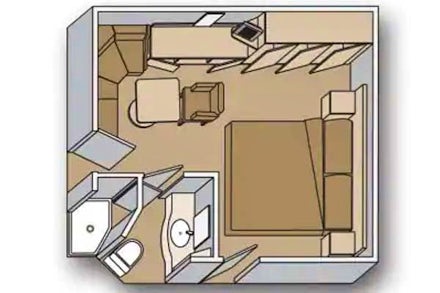 Interior on the Zuiderdam