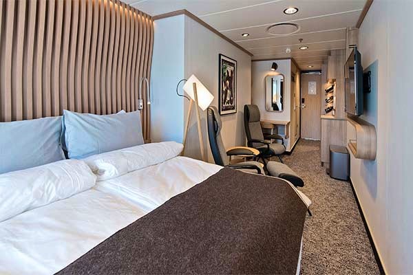 Balcony Cabin at the MS Fridtjof Nansen