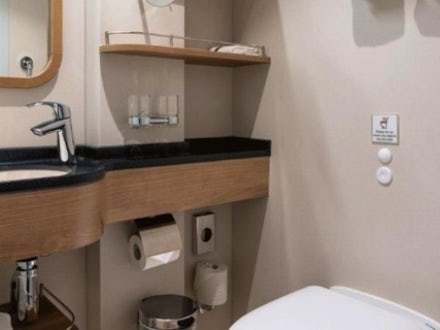 Balcony on the MS Roald Amundsen