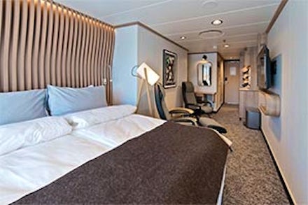 Balcony on the MS Roald Amundsen