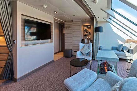 Outside Suite on the MS Roald Amundsen