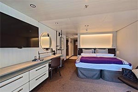 Balcony Suite on the MS Roald Amundsen