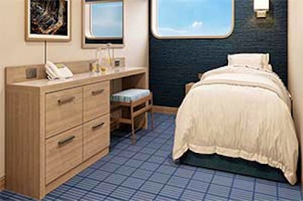 Single Oceanview on the MS Santa Cruz II