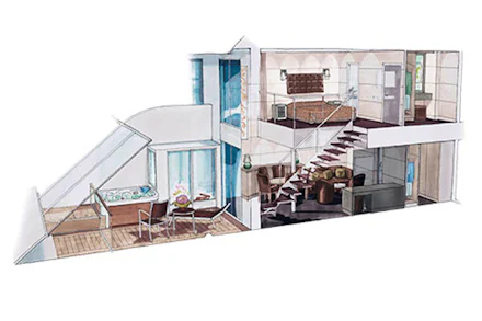 Suite on the MSC Bellissima