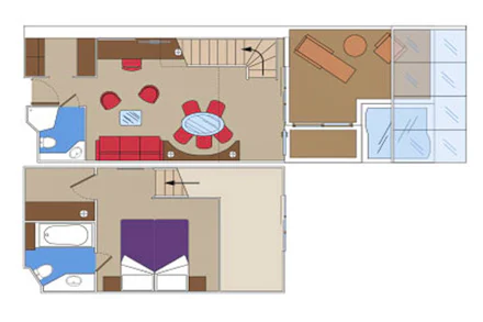 Suite on the MSC Bellissima