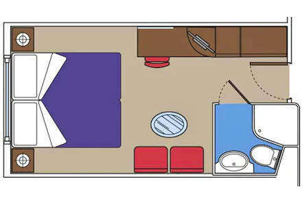 Interior on the MSC Fantasia