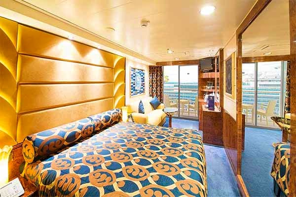 Yacht Club Suite at the MSC Fantasia