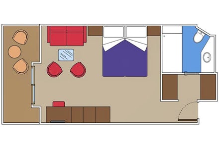 Yacht Club Suite on the MSC Bellissima