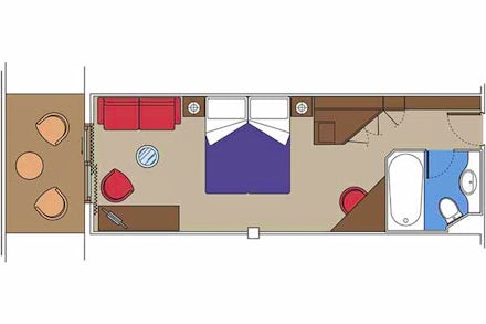 Suite on the MSC Lirica