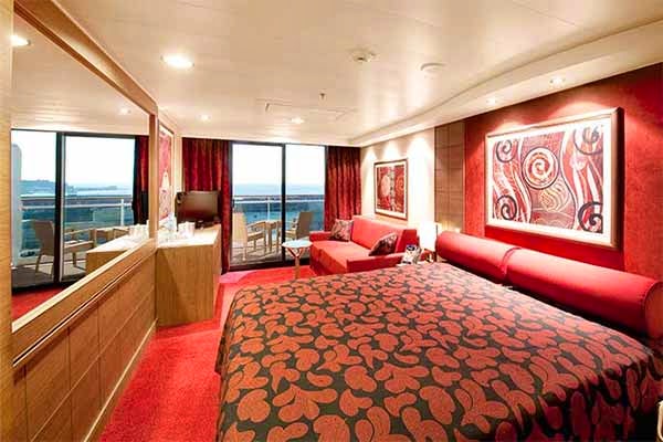 Suite at the MSC Magnifica