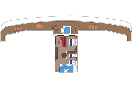 Suite on the MSC Magnifica