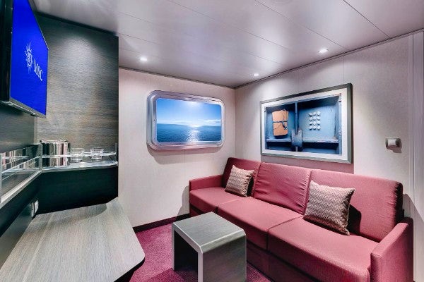 Interior at the MSC Meraviglia